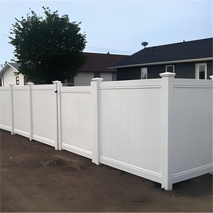 Fentech bahçe Yard Pvc gizlilik çit panelleri su geçirmez Yard gizlilik duvar için çağdaş Pvc duvar çit