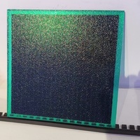 0%-80% Transmittance de la lumière CdTe Panneau en verre solaire photovoltaïque pour serre et façade