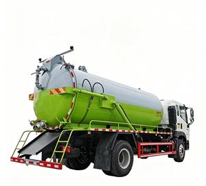Camión de Succión de Aguas Residuales Euro 3, 18000 Litros, 18 Toneladas, 6X4, Resistente a Arañazos, para Salidas de Aguas Residuales de Fábricas de Vidrio - Product Image 2