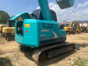 Vente japon kobelco sk75 pelle d'occasion vendue à bas prix d'engins de construction - Product Image 2
