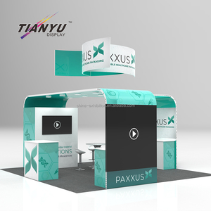 10x10 miễn phí 3D thiết kế nhanh chóng tàu khung nhôm cá tùy chỉnh thương mại hiển thị gian hàng Modular triển lãm hiển thị gian hàng - Product Image 4