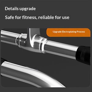 Barra de dominadas en V de alta resistencia para rack de potencia, accesorio de gimnasio, modelo <span class=keywords><strong>001</strong></span>, para fitness en interiores - Product Image 5