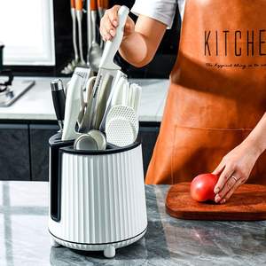 Support de rangement multifonctionnel pour couteaux de cuisine, planches à découper et baguettes, boîte de rangement intégrée pour cuisine et maison - Product Image 4