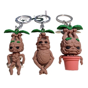 Dibujos animados <span class=keywords><strong>Mandrake</strong></span> 3D PVC goma llavero mochila colgante coche llavero decoración llavero accesorio - Product Image 1