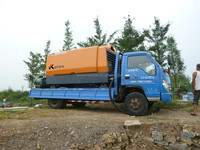 Liutech Atlas Air-end LUY085-14 300 Cfm 14 bar Compresseur d'air portable Remorquable Mining Compresseur pneumatique Moteur diesel