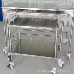 รถเข็นเครื่องมือผ่าตัดสแตนเลส Joyful Abundance รุ่น SLV-C4003S สำหรับใช้ในโรงพยาบาล - Product Image 4