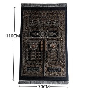 Alfombra de Oración <span class=keywords><strong>Pader</strong></span> de Diseño Nuevo 2026, Regalo Islámico, Poliéster Lavable a Máquina, Resistente a las Manchas, Apta para Mascotas, Venta al Por Mayor para el Hogar - Product Image 3