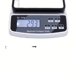 Balance de cuisine électronique en acier inoxydable de 15 kg, affichage numérique LCD, rechargeable par USB, mesure du poids en G/oz, pour aliments - Product Image 3