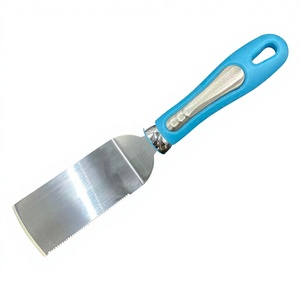 Spatola per <span class=keywords><strong>Pizza</strong></span> Rettangolare Piccola Multifunzionale in Acciaio Inossidabile con Manico in Plastica Design Sostenibile - Product Image 1