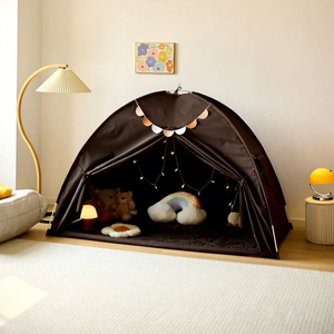 Tente de jeu pour enfants de 1 à 8 ans, <span class=keywords><strong>lit</strong></span> de couchage à déverrouillage rapide, jouet en peluche, tente intérieure, nouvelle yourte, grande maison de jeu, 195 cm, <span class=keywords><strong>tipi</strong></span> - Product Image 3