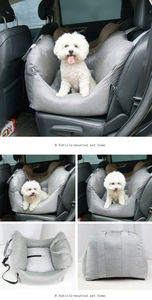 เบาะนั่งในรถสำหรับสุนัขแบบถอดได้ปรับแต่งได้หรูหรากระเป๋าใส่สัตว์เลี้ยงนุ่มกันน้ำได้ - Product Image 5
