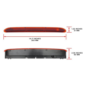Luz de freno montada en altura 30SMD2835 12V para Volkswagen MK5 Golf GTI Rabbit Jetta Passat Tiguan - Product Image 3
