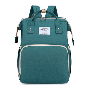 Tragbares Bett Viele Seiten taschen Multifunktion ale wasserdichte <span class=keywords><strong>Baby</strong></span> Mommy Rucksack Bett Wickelt asche - Product Image 3