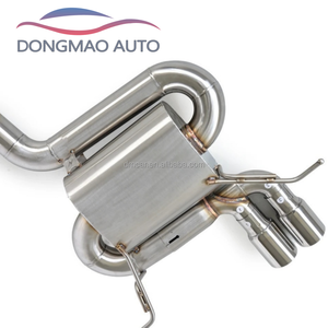 Convient pour BMW <span class=keywords><strong>120i</strong></span> 2.0 <span class=keywords><strong>E87</strong></span>/E88 2008-2011, tuyau d'échappement de performance de course, système d'échappement en acier inoxydable, silencieux - Product Image 3