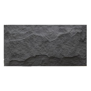 Panel de pared de cuero PU con diseño de piedra de hongo, piedra cultural ligera, para interior, con orificios, simulación 3D, venta al por mayor - Product Image 1