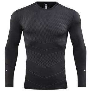 Camiseta de compresión para entrenamiento, ropa deportiva de compresión profesional - Product Image 1