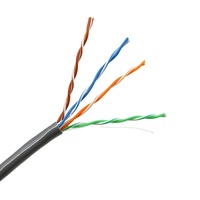 Nuevo Cable de Red UTP MX-STAR 2026 para Exteriores, Cat5/Cat5e, RG45, 50m, 100m, 305m, 500m, 600m, 23AWG, CPR, AT5