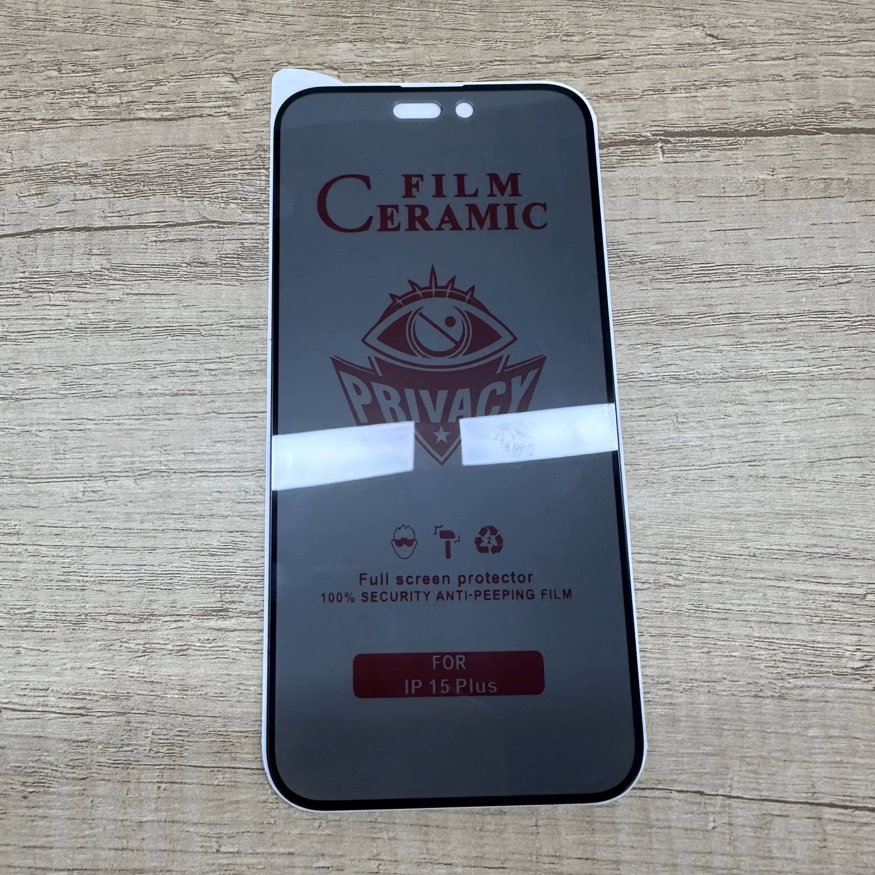 High definition anti peeping ceramic film