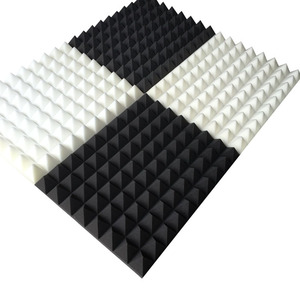 Panneau acoustique en <span class=keywords><strong>polyester</strong></span> à absorption de bruit, 24 pièces, noir, <span class=keywords><strong>mousse</strong></span> insonorisante - Product Image 5