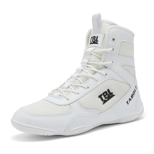 Tabolu Boxing Shoes High Top K005 Black Gold White Fitness Training Men Women Combat Sport - Product Image 5