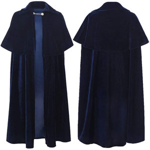 Capa Gótica Larga de Bruja para Adultos, Capas y Túnicas para Purim, Carnaval, Halloween, Disfraces de Vampiros y Hombre Muerto para Mujeres y Hombres - Product Image 5