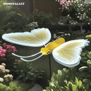 Momovalley năng động có cánh bướm dẫn đèn đám cưới không thấm nước trang trí không khí trang trí cho các bên và đám cưới - Product Image 5