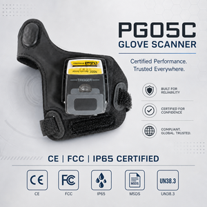 Escáner de Código de Barras Portátil para WMS, Lector de Anillo Manos Libres, 30% Más Rápido para el Recolección de Pedidos en Logística de Almacén, OEM EFFON PS02 - Product Image 2