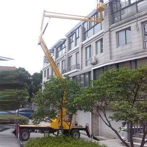 200kg עומס שליטה ידנית towable בום מעליות טלסקופי בום מפרקי מעלית - Product Image 3