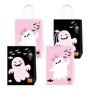 Heavy Duty Halloween Party Paper Gift <b>Bags</b> Theme Birthday Party Goody Candy <b>Bags</b> Eco-friendly Durable Tear Resistant Paper <b>Bag</b> - Product Image 1
