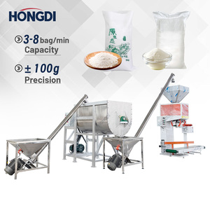 Système complet de mélange, pesage et emballage de détergent avec agitateur et moteur à induction SUS316L pour la production industrielle de détergent à lessive - Product Image 2