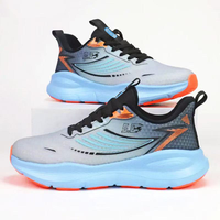 Chaussures de sport décontractées bleues pour hommes et femmes - Tendance mode été légères et amortissantes à lacets