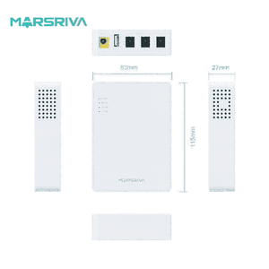 Best KP3 Marsriva <b>Mini</b> Dc 10000mAh Ups for <b>Wifi</b> <b>Router</b> with Adapter - Product Image 5