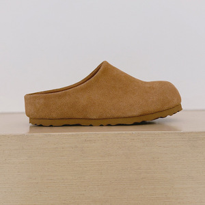 Mules décontractées <span class=keywords><strong>pour</strong></span> femmes à bout fermé, style Birkenstock, à <span class=keywords><strong>semelle</strong></span> épaisse, faciles à enfiler, polyvalentes, design 'Lazy Half-Slip' tendance - Product Image 5