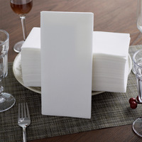 Fabricant de serviettes en papier de soie jetables Kraft Airlaid pour boissons couverts dîner serviettes en lin en gros