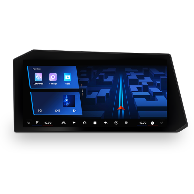 MEKEDE Car Headunit Android 14 Stereo Screen Car Radio FM Multimedia CP for Dvd GPS Car Bezel Frame kit Include for BMW X1 E84