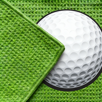 Serviette de golf magnétique personnalisée avec logo, réutilisable, écologique, séchage rapide, motif gaufré, forte force magnétique, échantillon gratuit