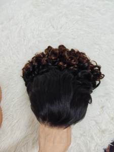 Promoción de $76 Letsfly, Pelucas de Cabello Humano Remy 100% con Ondas Sueltas y Frente de Encaje 13x4 de 18 Pulgadas, Diferentes Colores Disponibles, Pelucas Voluminosas 250% - Product Image 6