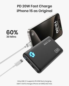 Cargador Portátil <span class=keywords><strong>INIU</strong></span> PD20W de 10000 mAh, Ultra Delgado y Ligero, Banco de Energía con Múltiples Puertos USB C, Carga Rápida, Batería <span class=keywords><strong>Externa</strong></span> para Teléfono - Product Image 2