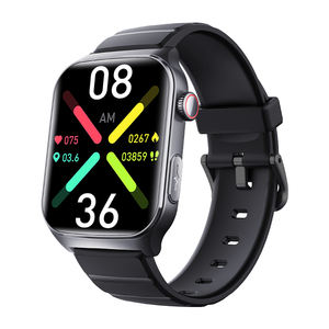 Nouvelle montre connectée de santé F320 ECG avec <span class=keywords><strong>grand</strong></span> écran carré de 1,90 pouces, surveillance de la fréquence cardiaque, suivi du sommeil, détection des chutes, tracker de forme physique - Product Image 3