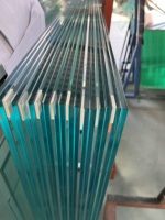 SGP 6.38mm 6mm 8mm 25mm 12mm 20mm 24mm coloré clair trempé Triple Low E verre feuilleté pour salle à manger en plein air pour murs rideaux
