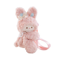 Tas ransel anak bubuk Rubitu, tas sekolah boneka anak Unisex usia 14 +
