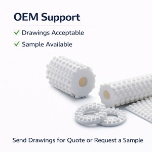 Rodillo de Esponja PVA para Limpieza, OEM, 32 mm de Diámetro, para Uso en Semiconductores - Product Image 4