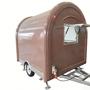 Remorque alimentaire mobile de conception standard et sécurisée pour la vente de rue, livraison mondiale - Product Image 1