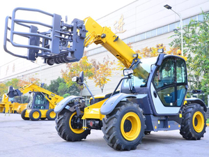 Manipulador Telescópico Diesel de 4,5 Toneladas com Braço Hidráulico de Extensão de 17m para Manuseio de Materiais em Terminais Portuários e Construções - Product Image 2