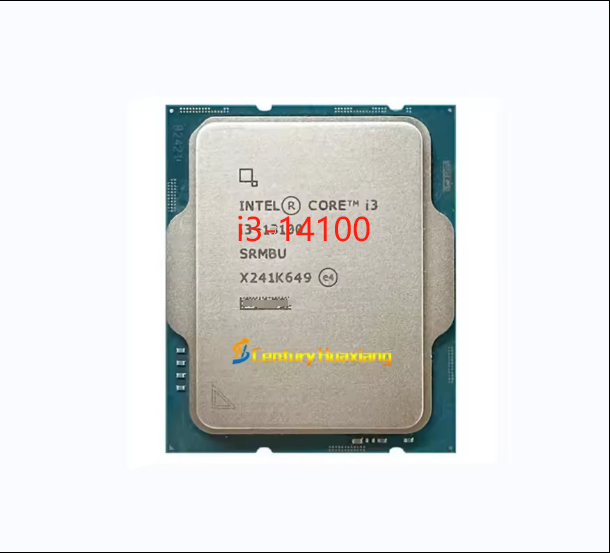 Intel  Desktop CPU I3-14100  Core Processor 4 Cores 8 Threads Turbo Frequency up to 4.7Ghz 12M L3 Cache