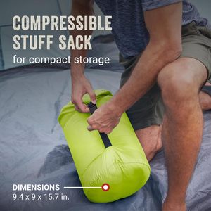Saco <span class=keywords><strong>de</strong></span> Dormir Ligero para Clima Frío y Cálido, Ideal para Acampar al Aire Libre, Senderismo y Excursionismo - Product Image 3