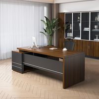 Bureau de Direction Moderne, Table Informatique de Bureau, Mobilier de Bureau