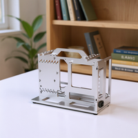 Gabinete Mini Tower Socooler SOC-D, Diseño de Aluminio ITX, Compatible con GPU RTX 4090, con Ventana Lateral, en Existencia para PC Gaming