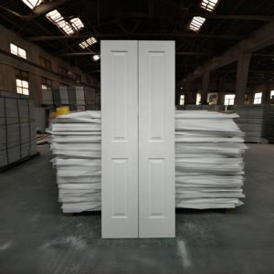 Cửa tủ quần áo xếp đôi bằng gỗ, lõi rỗng 4 tấm, dùng cho nội thất gia đình - Product Image 1