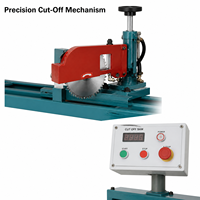 Scie à ruban à bois à alimentation pneumatique avec moteur MM276 pour bois massif